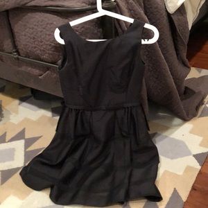 Black cocktail dress